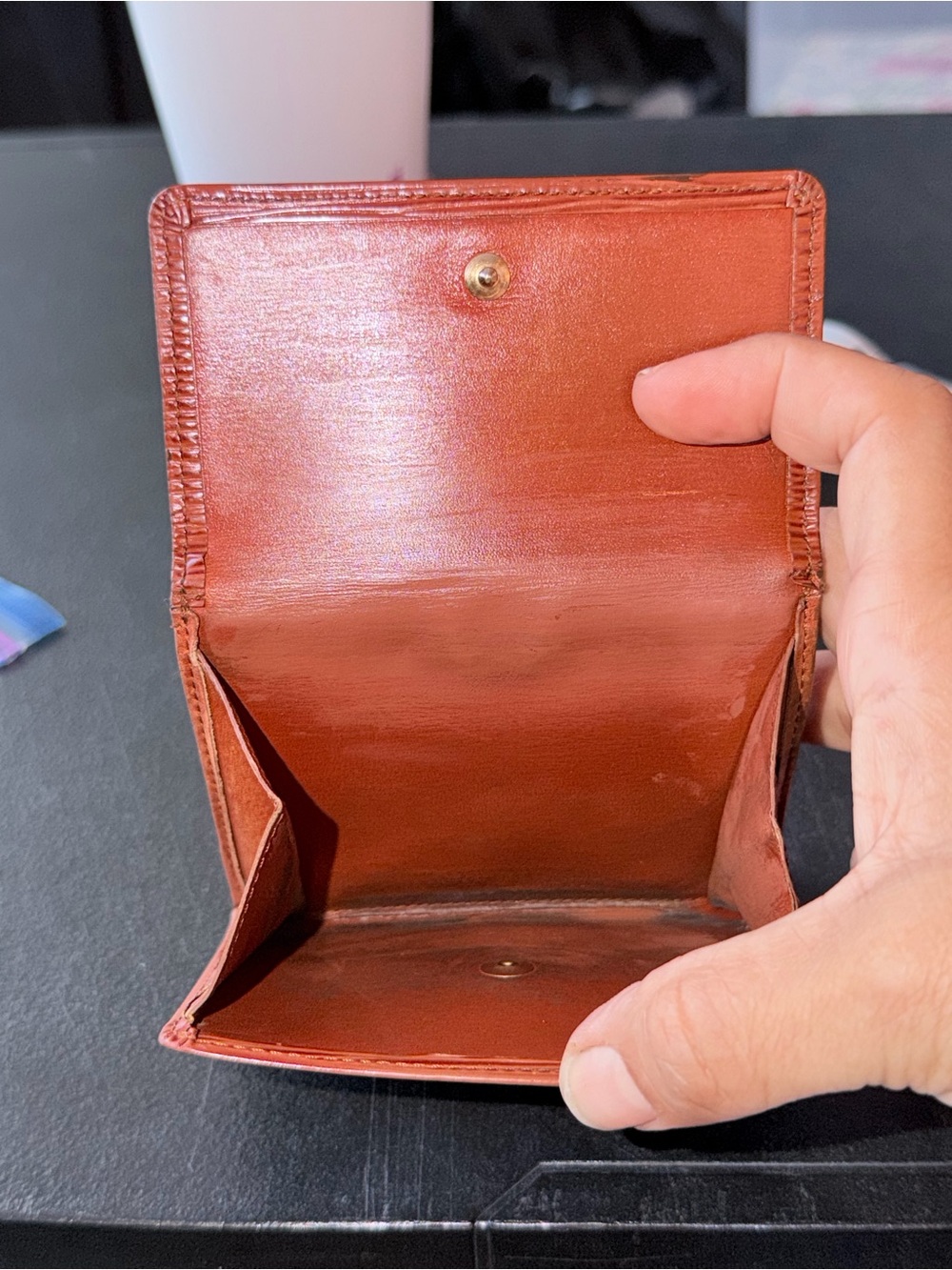 Louis Vuitton Brown Epi Leather Compact Wallet - Picture 7 of 16